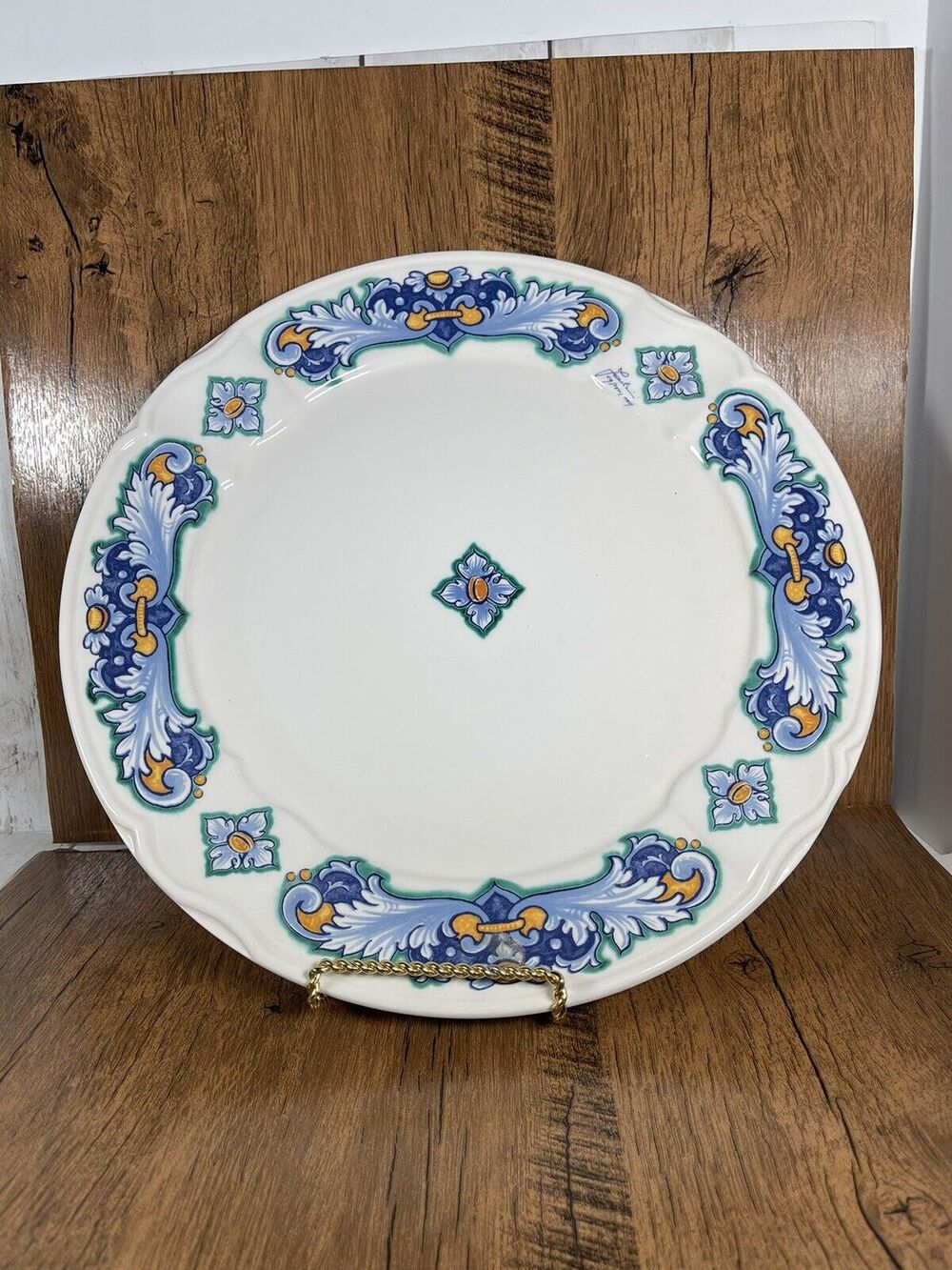 Facciolini Castillo Plate Signed Italy 12” Platter